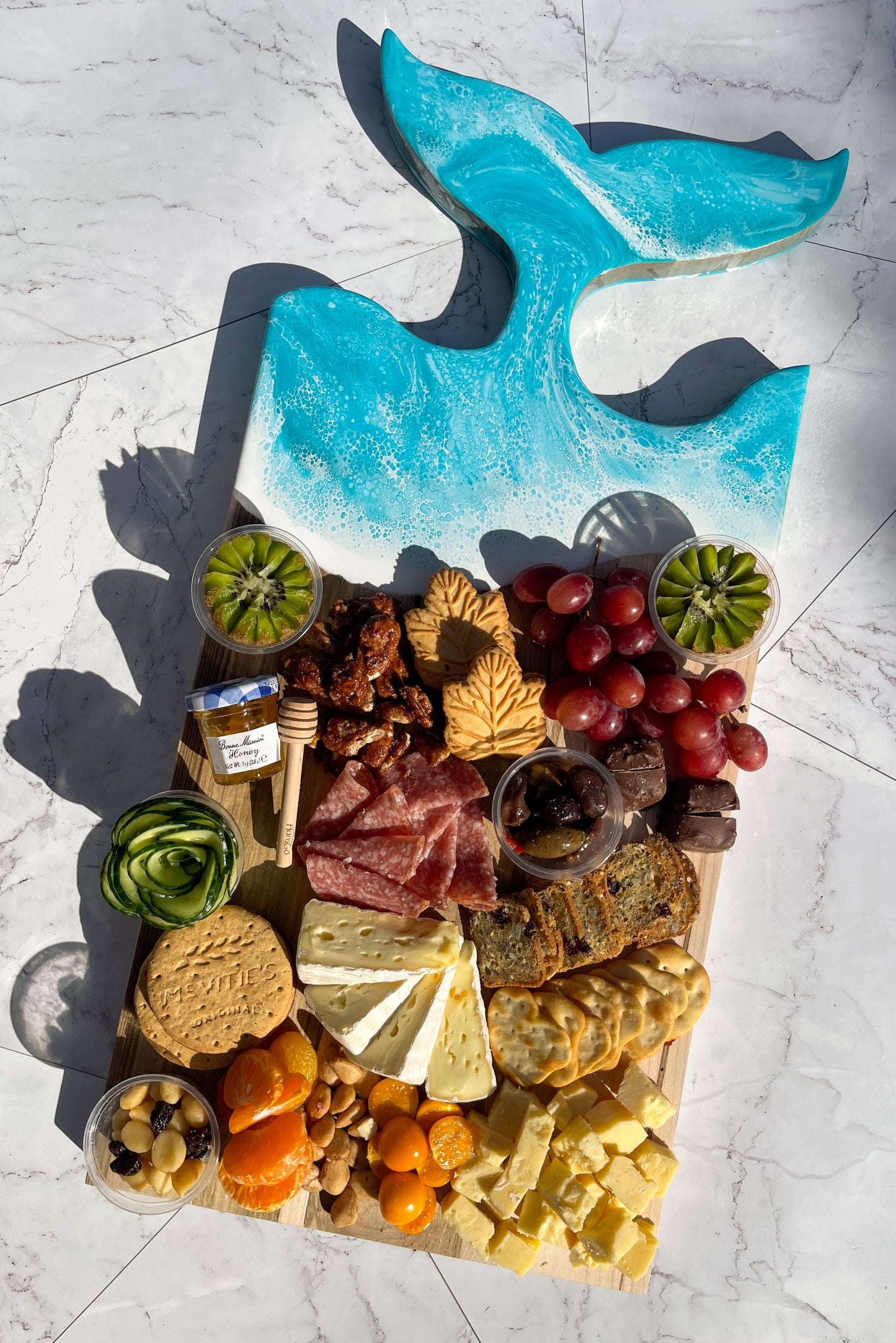Whale Tail Charcuterie Boards